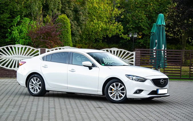 Mazda 6 cena 39900 przebieg: 126000, rok produkcji 2013 z Kostrzyn małe 529